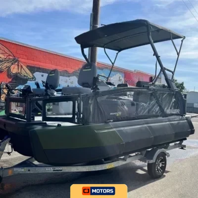 2025 Sea Doo Switch Fish 18 Pontoon Boat – NO RESERVE